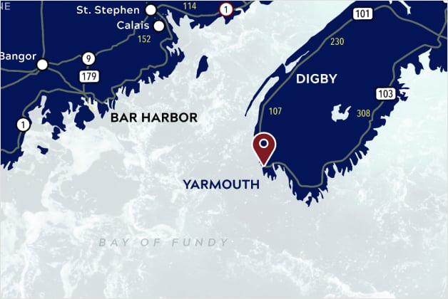 Yarmouth Map