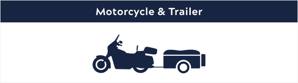 Motorcycle with Trailer