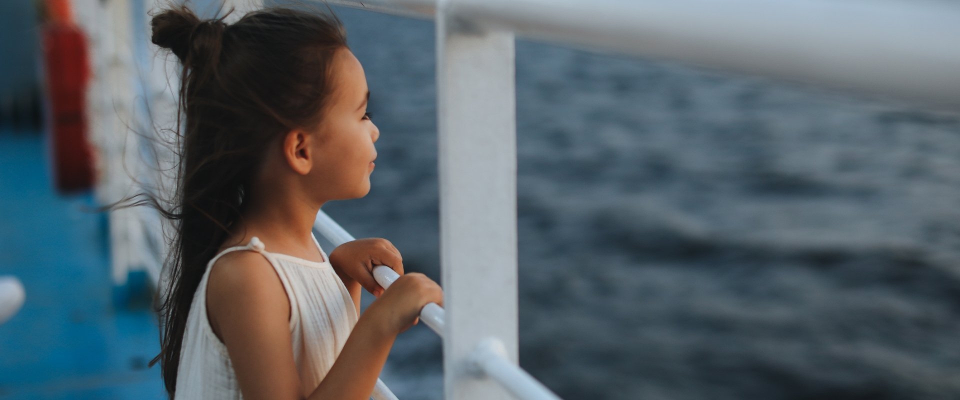 Little Girl on the Ferry